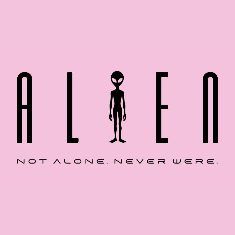 Alien Sci-Fi Design – Not Alone. Never Were.