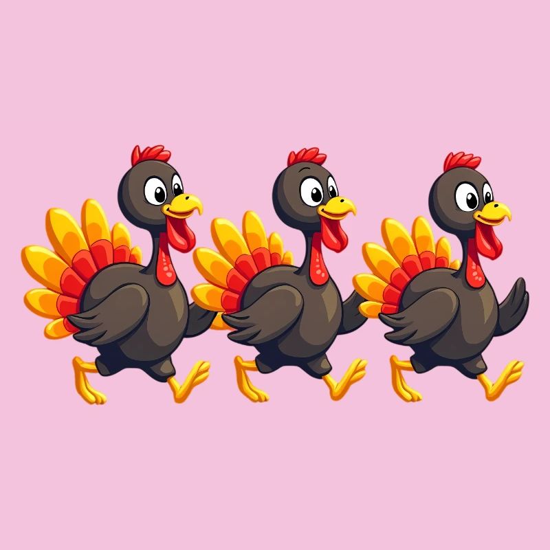 Bébé dinde de Thanksgiving