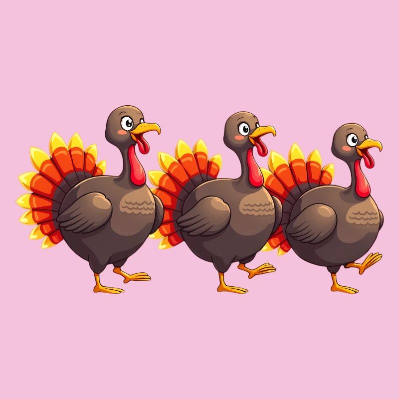 Bébé dinde de Thanksgiving