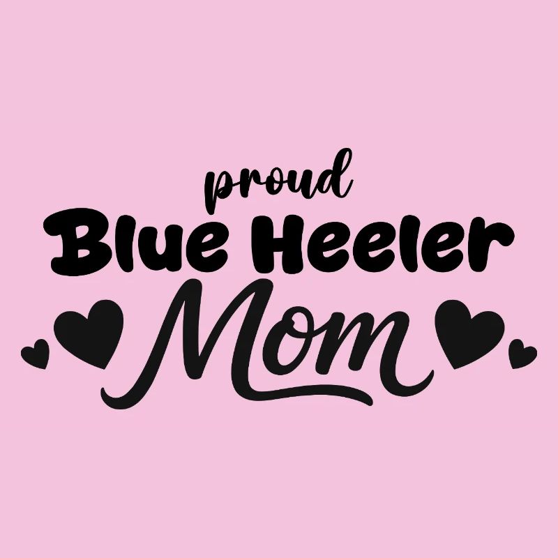  Stolze Blue Heeler Mutter, Australischer