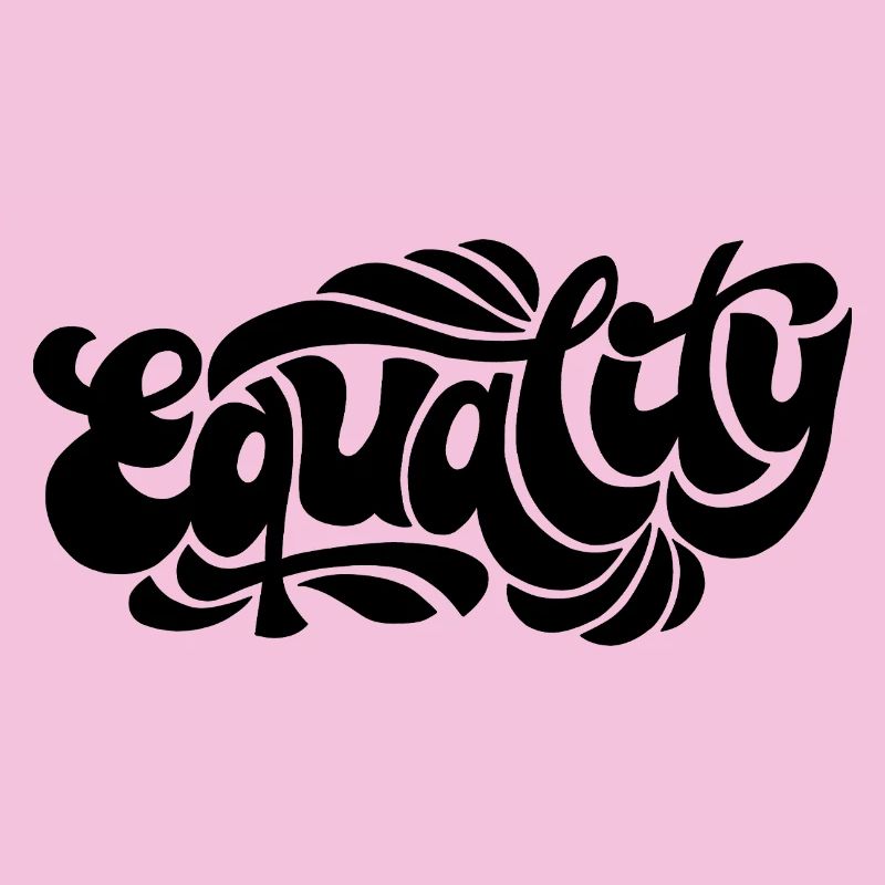 Equality – Feministisches Statement Design