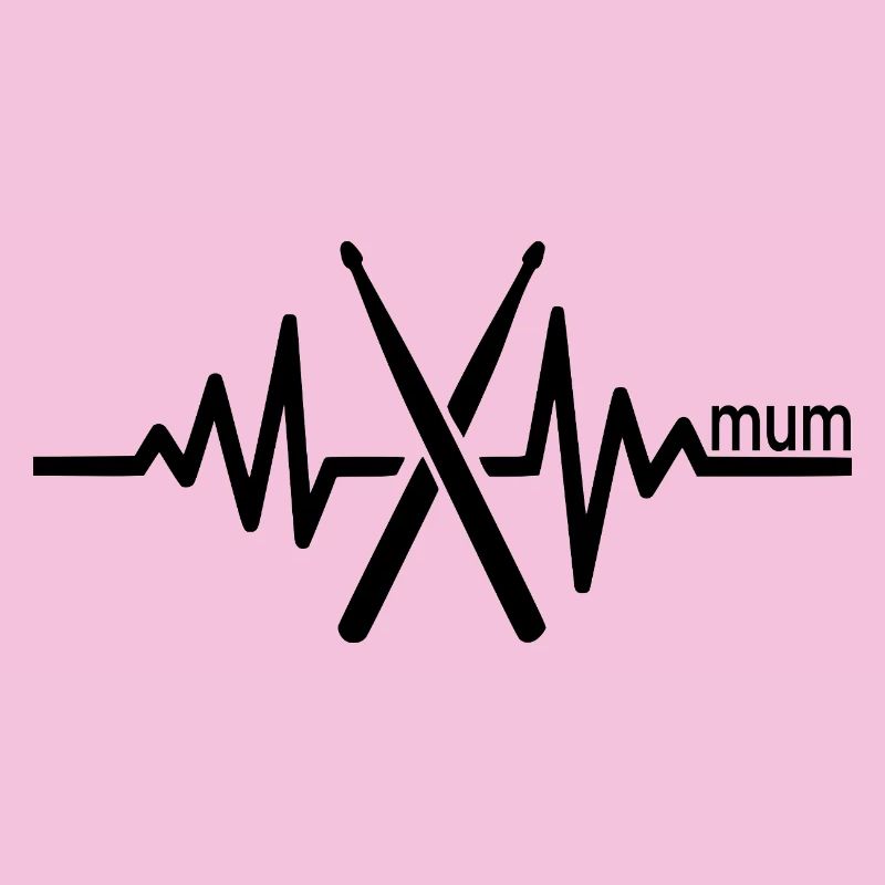 Mum Drums Drummer