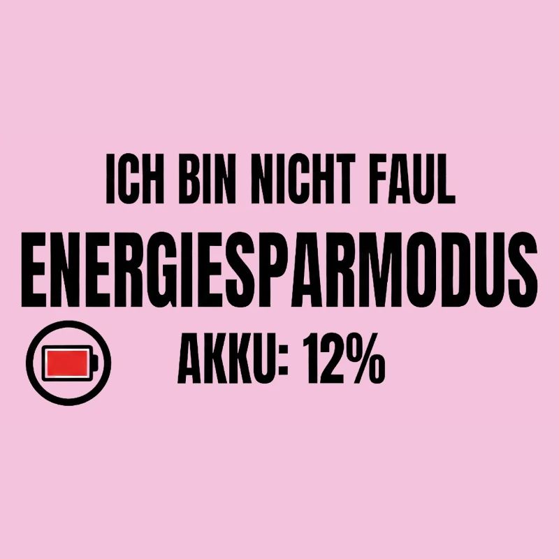 Not lazy, power saving mode – battery 12% saying