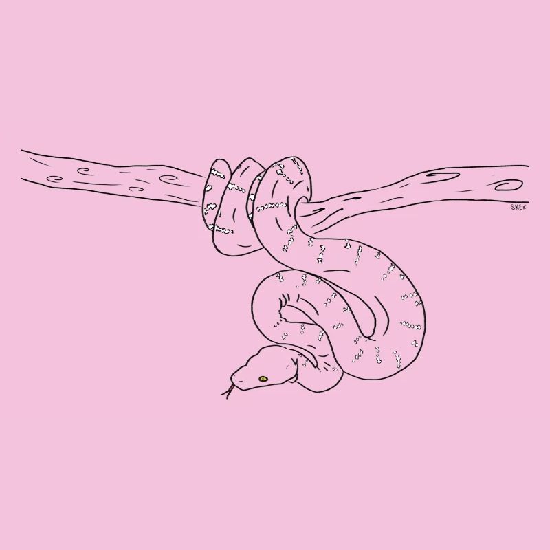 Snake (noir et blanc)