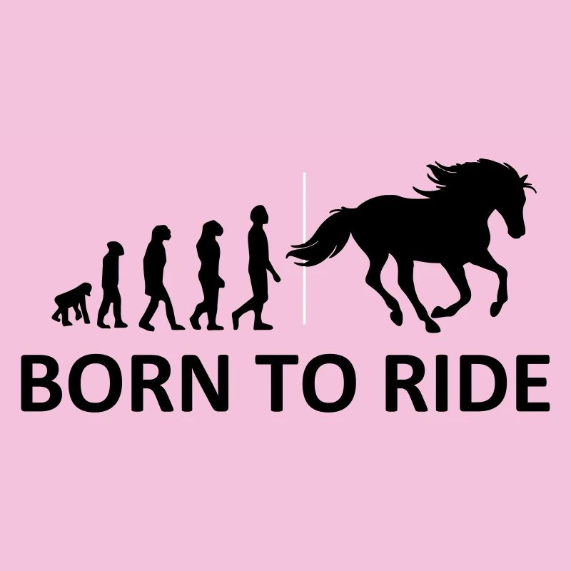 Né pour monter à cheval