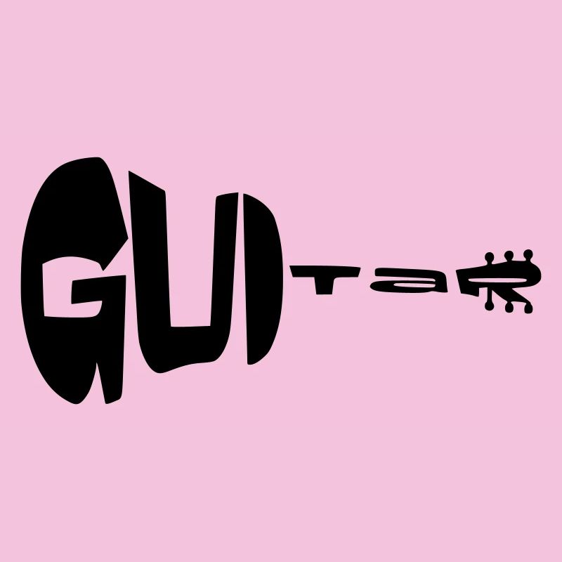 Gitarre in Form einer Gitarre *