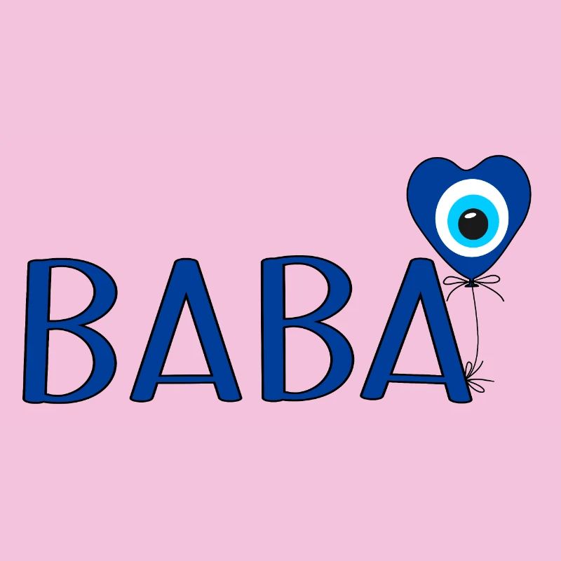 Baba mit Nazar Luftballon