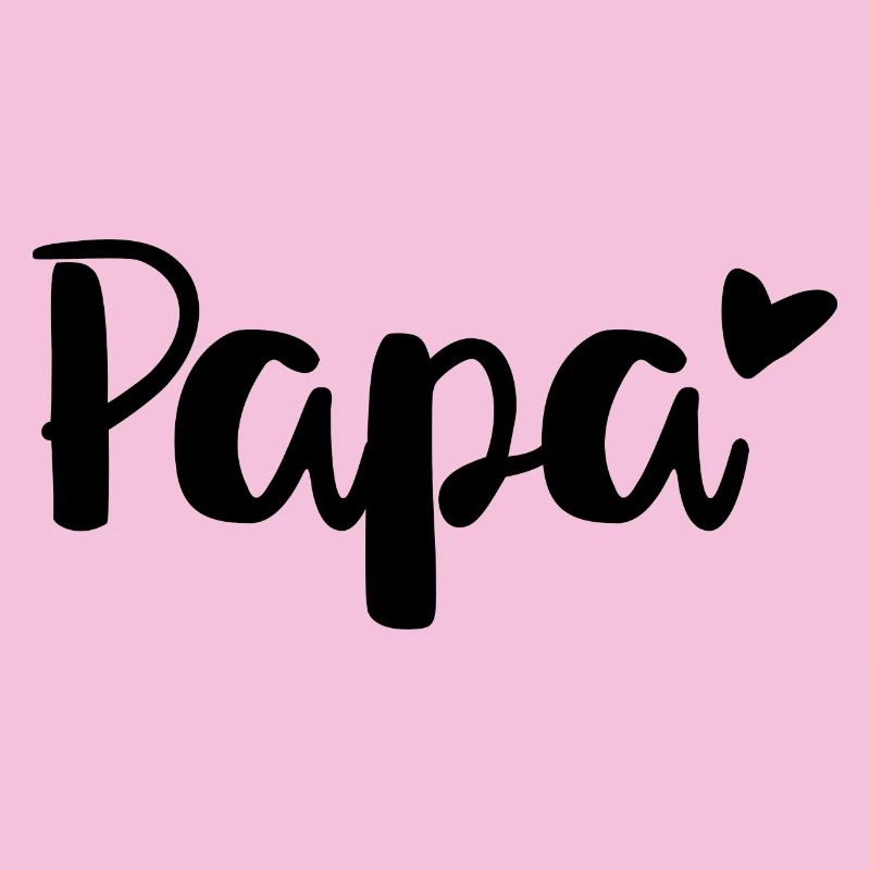 Papa Herz für Väter oder alle, die es noch werden