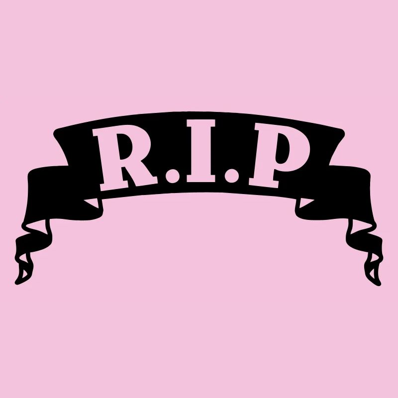 Ribbon RIP banner