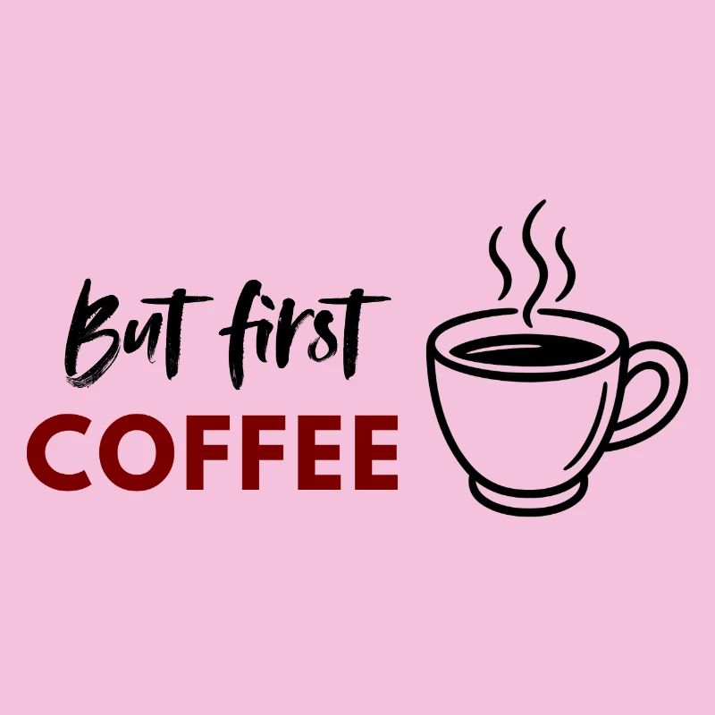 But First Coffee print