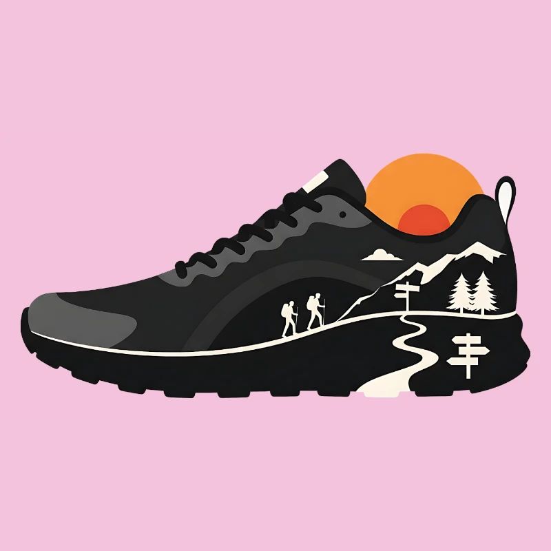 Mountain Trail Wanderschuh-Design