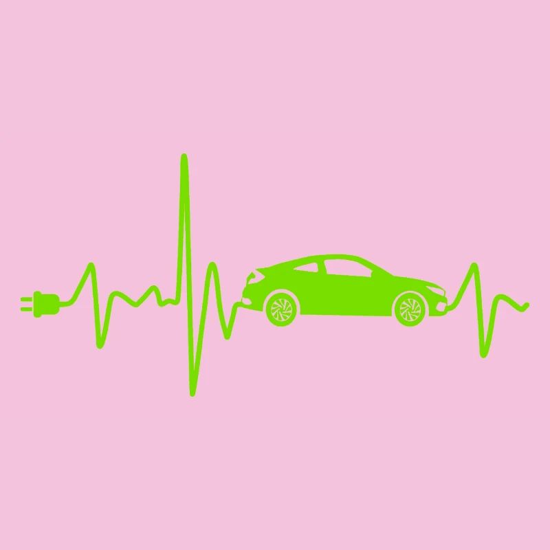 Elektroauto mit Heartbeat Eauto retro E-Auto