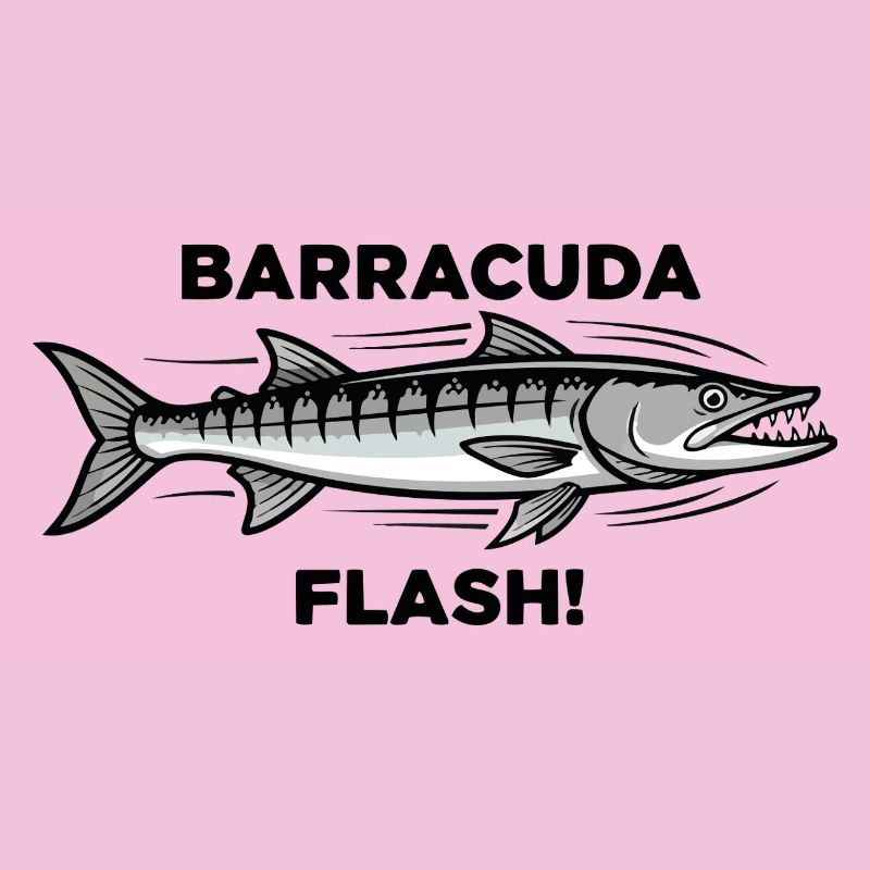 Barracuda Flash Prédateur Mer Barracuda