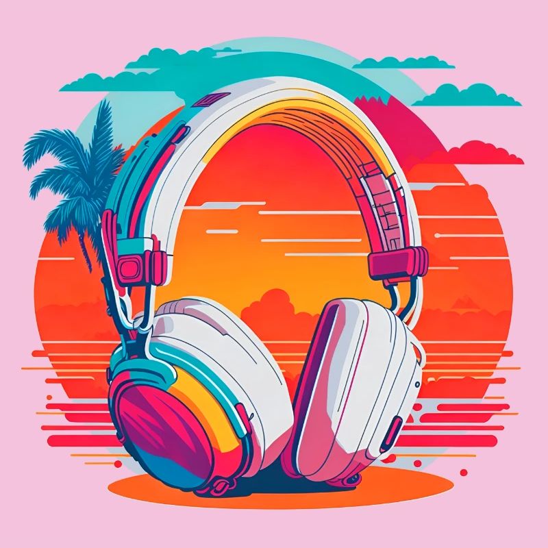 80s Kopfhörer