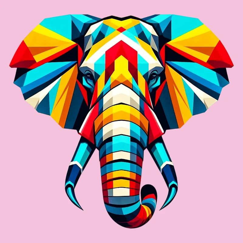 Elefant Pop Art