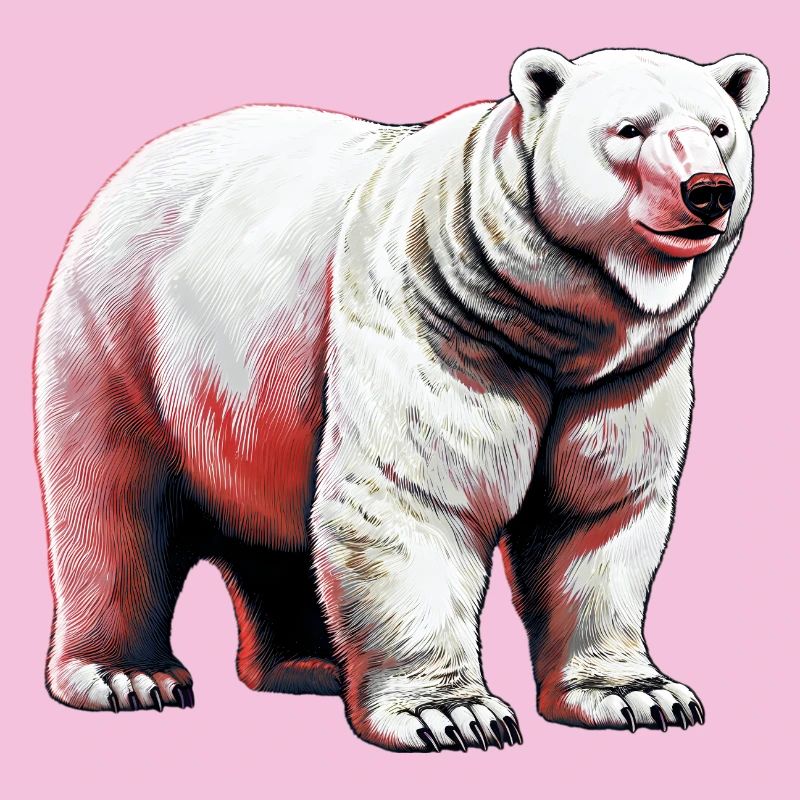 Weißer Eisbär