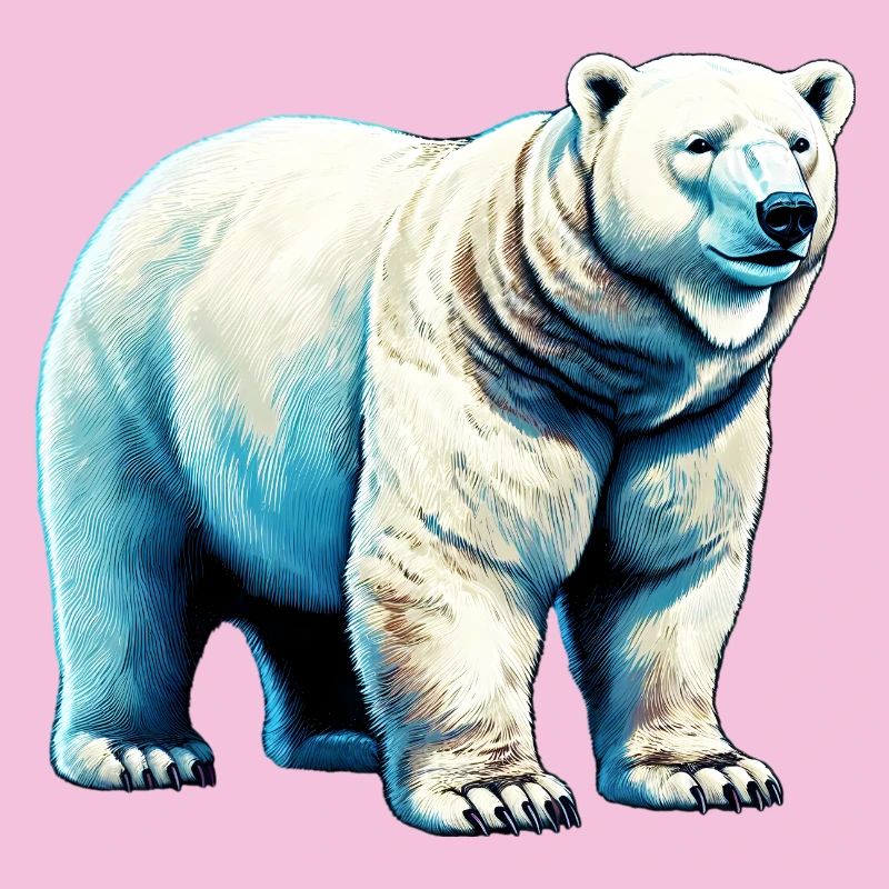 Weißer Eisbär