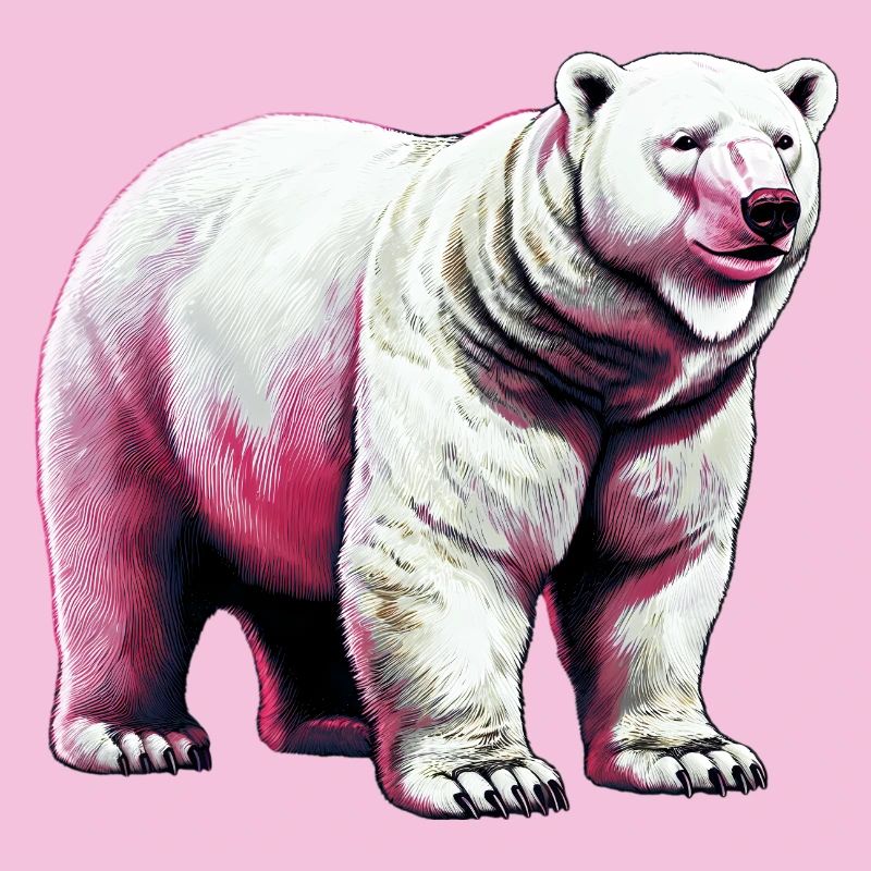 Ours polaire blanc