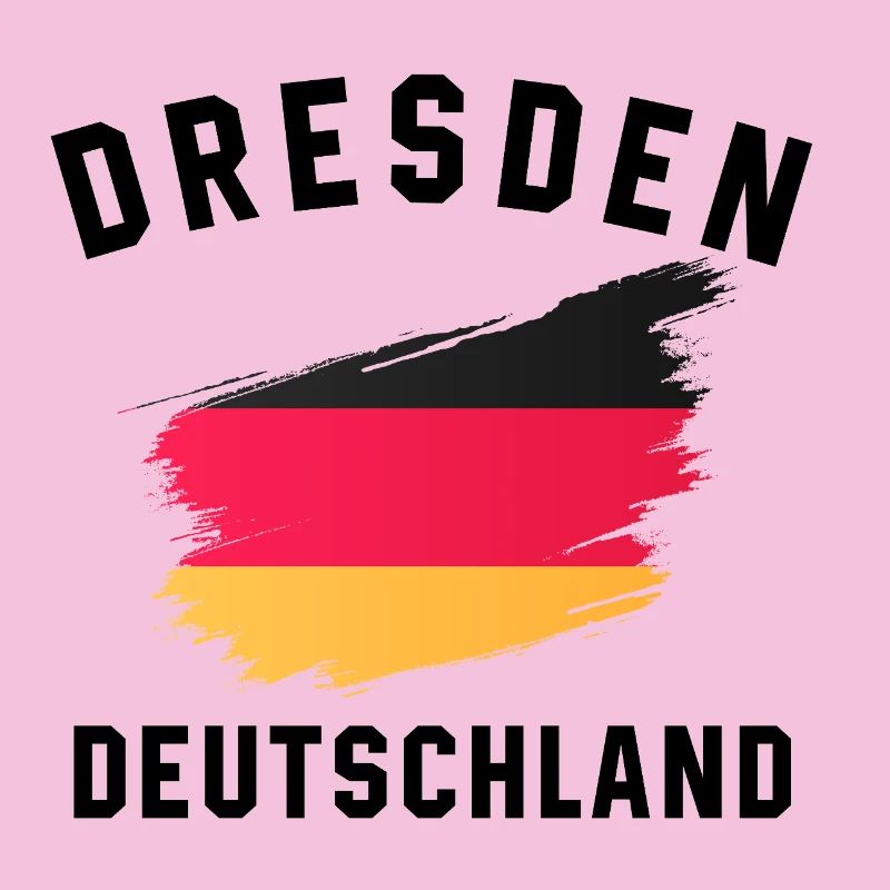 Deutsche Flagge mit Farbspritzern