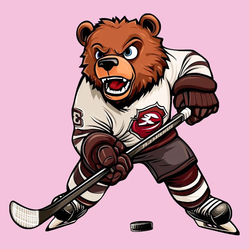 Bär Eishockeyspieler