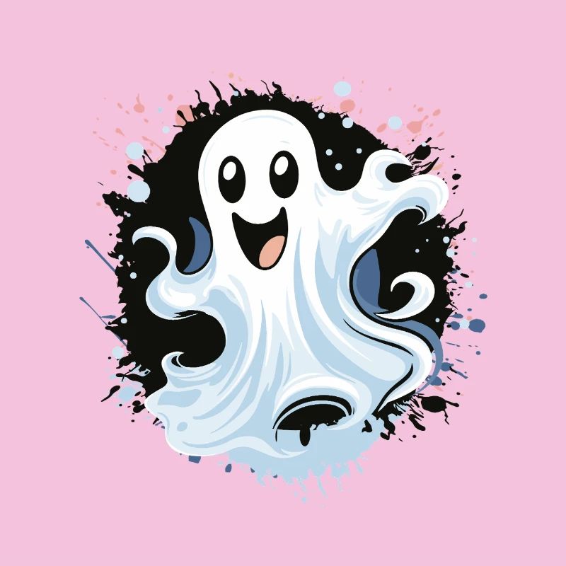 Cheerful Ghost Splash