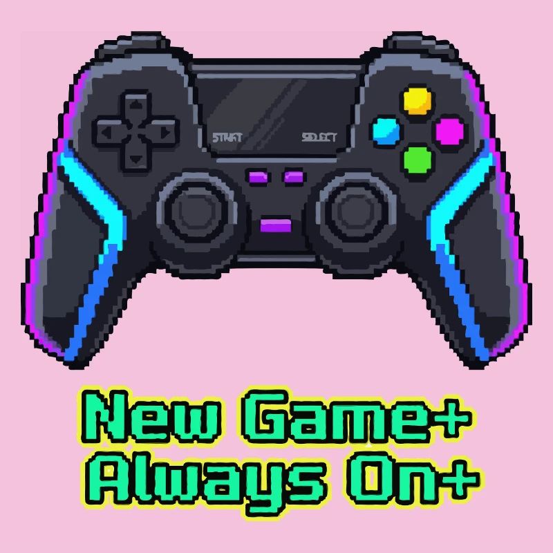 Neon Pixel Controller New Game Plus
