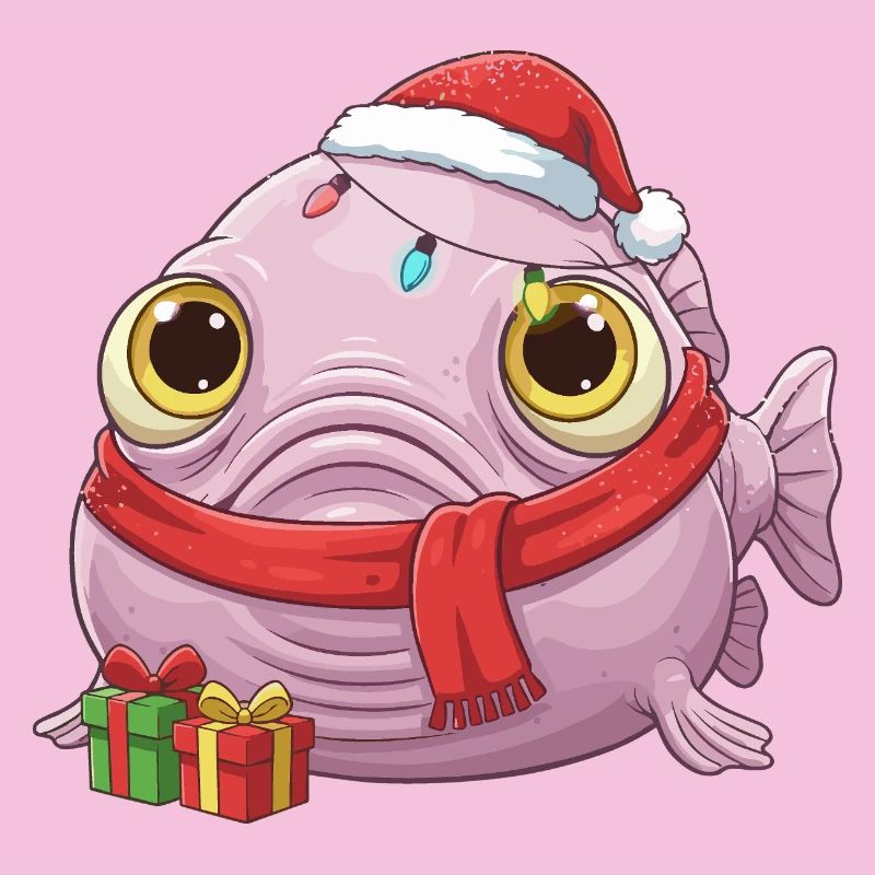 Drôle de Poisson-Blobfish - Noël avec...