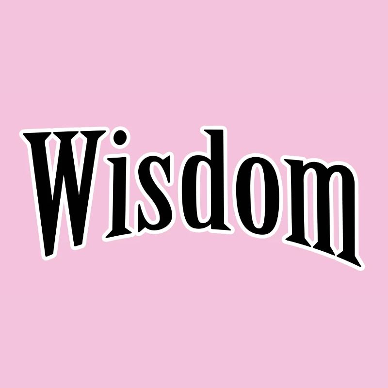 Sagesse Lettering Rétro