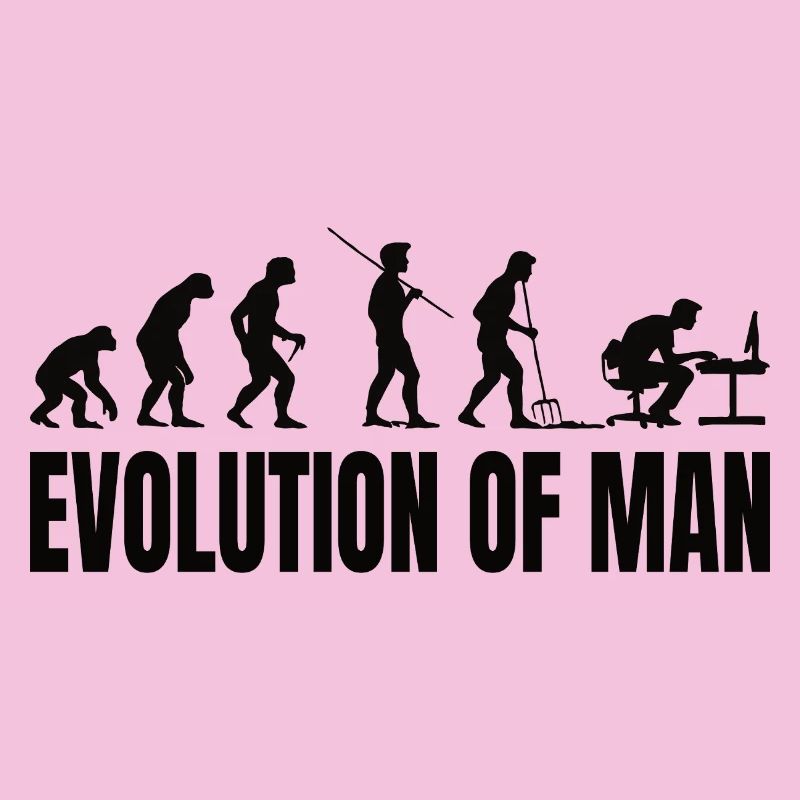 Programmierer Computerfreak Evolution