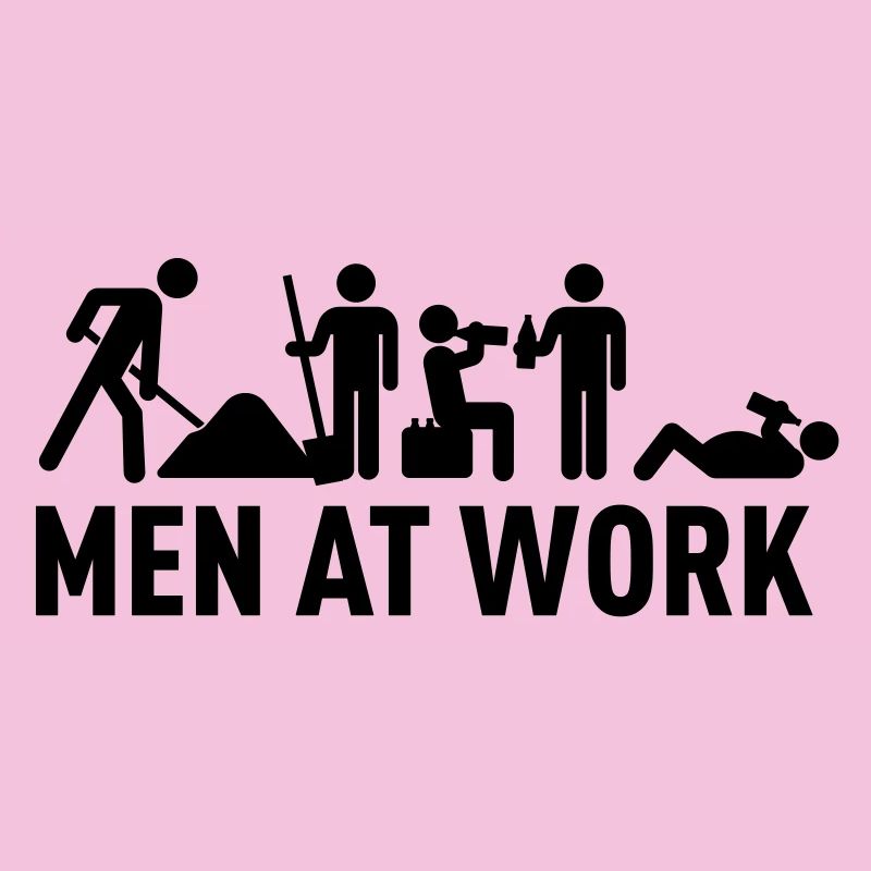 men at work - männer bei der arbeit - bauarbeiter
