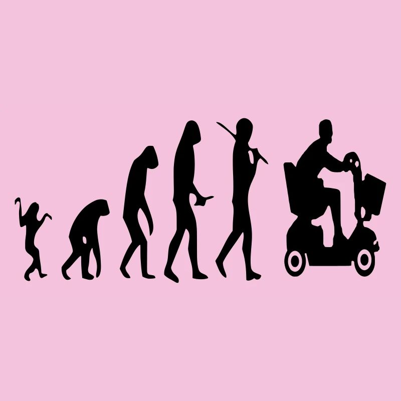 Mobility scooter evolution of disabled people #