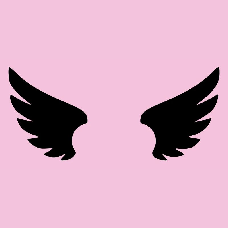 Engel Piktogramm | Schutzengel & Glaube Symbol