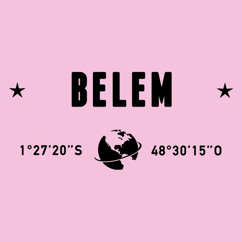 Belem Brazil Coordinates Gps Globe