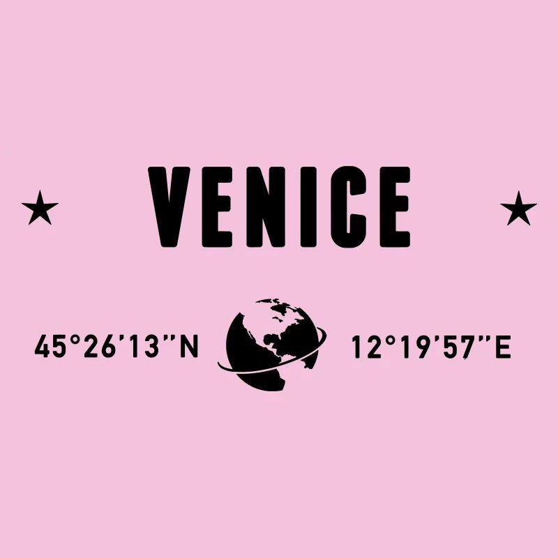Venice Italy Coordinates Gps Globe