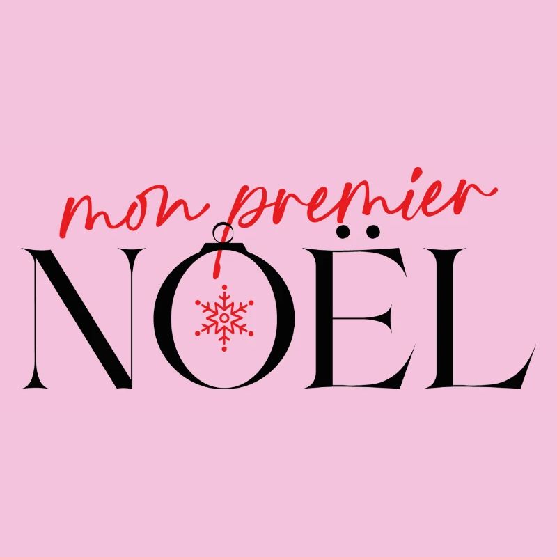 Mon premier Noël Flocon Rouge