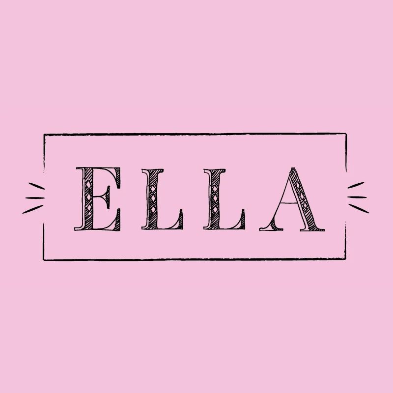 ELLA - name in a frame