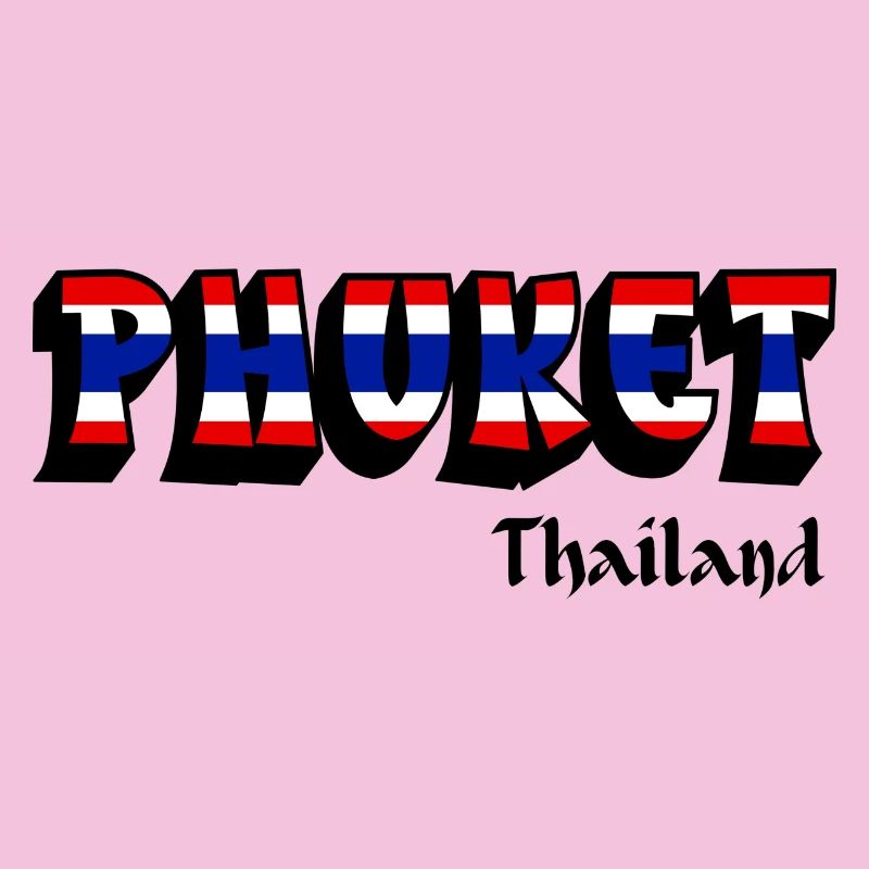 Design du drapeau de la Thaïlande à Phuket