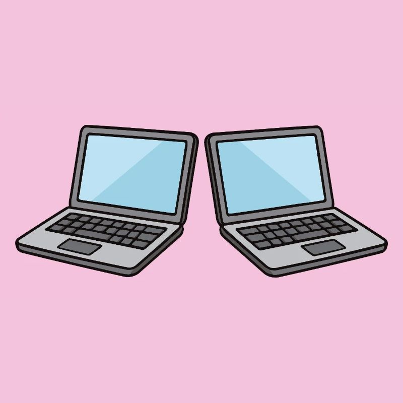 Double Laptops Collaboration