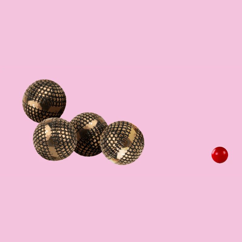 Jeu de boule de pétanque
