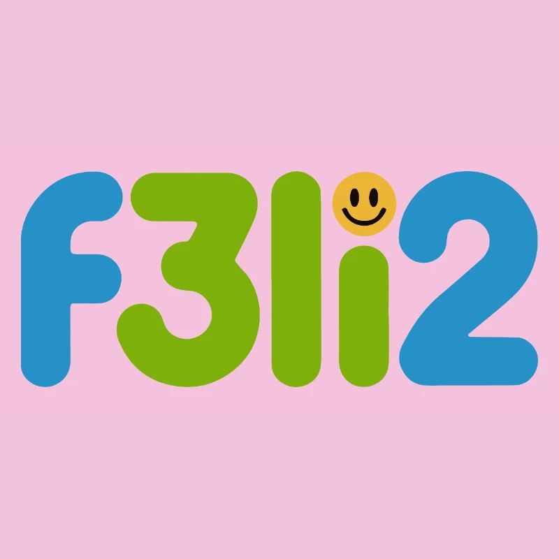 F3li2 Colorful Glyph Logo