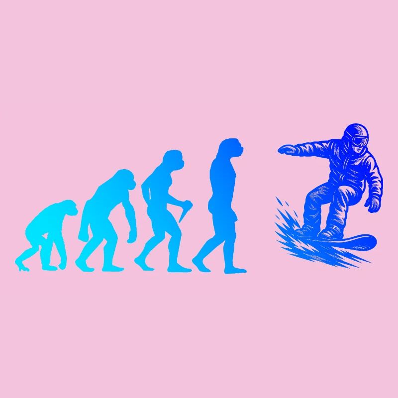 Œuvres modernes de snowboard