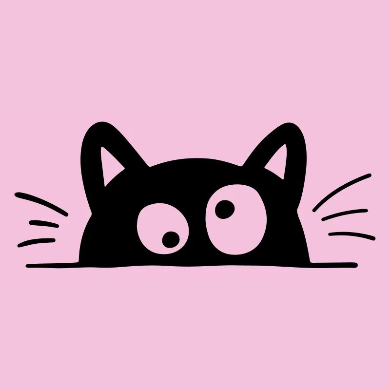 Neugierige Katze