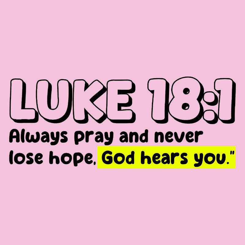 Luc 18:1 | Citation de la Bible