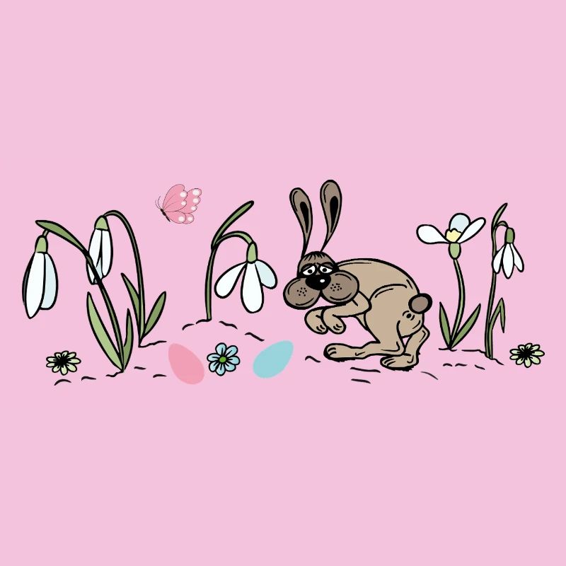 Easter Bunny in Spring