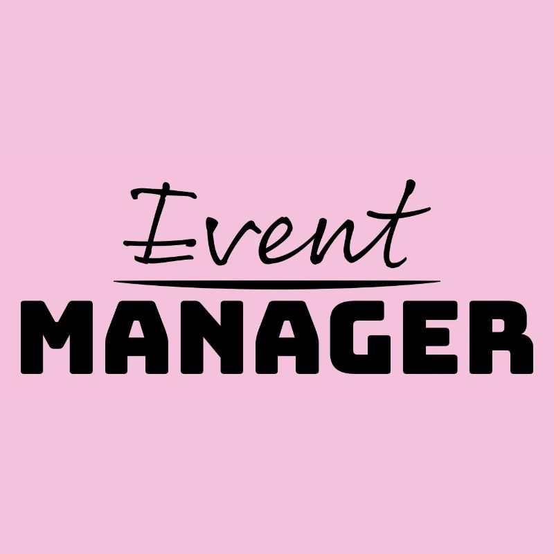 Tshirt for Event Manager black