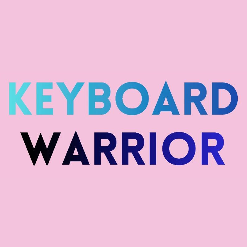 Gamer-/Programmierer-T-Shirt – Keyboard Warrior