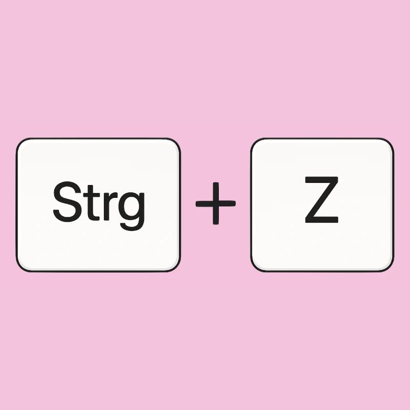 Strg + Z