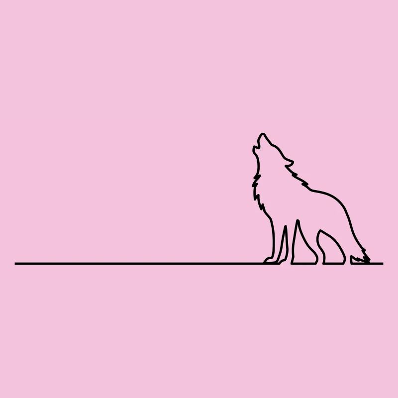 Wolf Outline