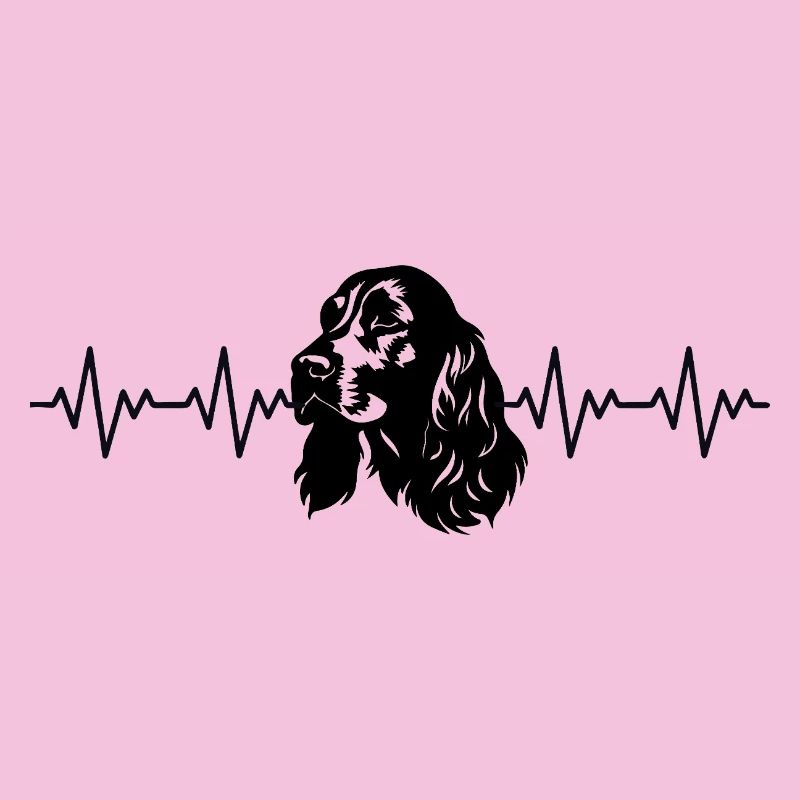 Cocker Spaniel ECG Heartbeat