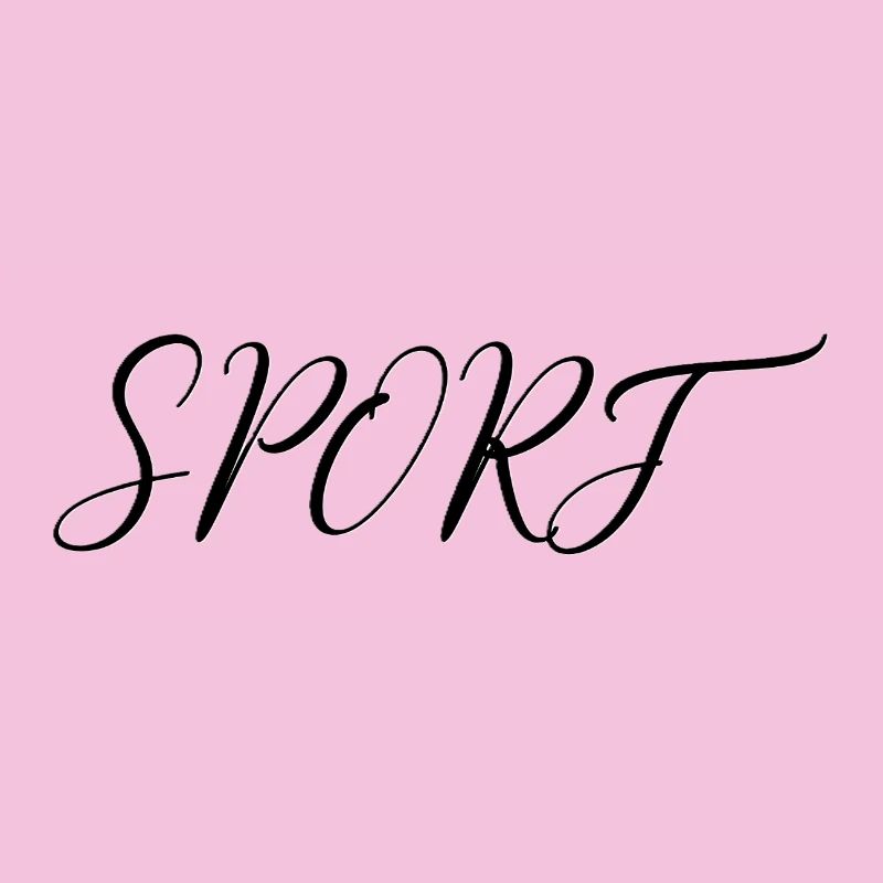 Lettrage Spokè élégant dans le style du lettrage à la main